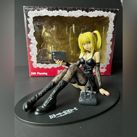 Anime figure, Death Note Misa Amane Figure 1/6 Black Moe Art Collection Limited - Picture 5 of 16